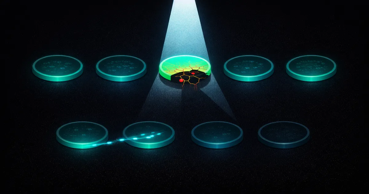 The orchestrator exposing hidden bugs and routing context between peers