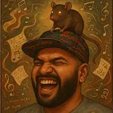Illustrated portrait of Prassanna Ravishankar
